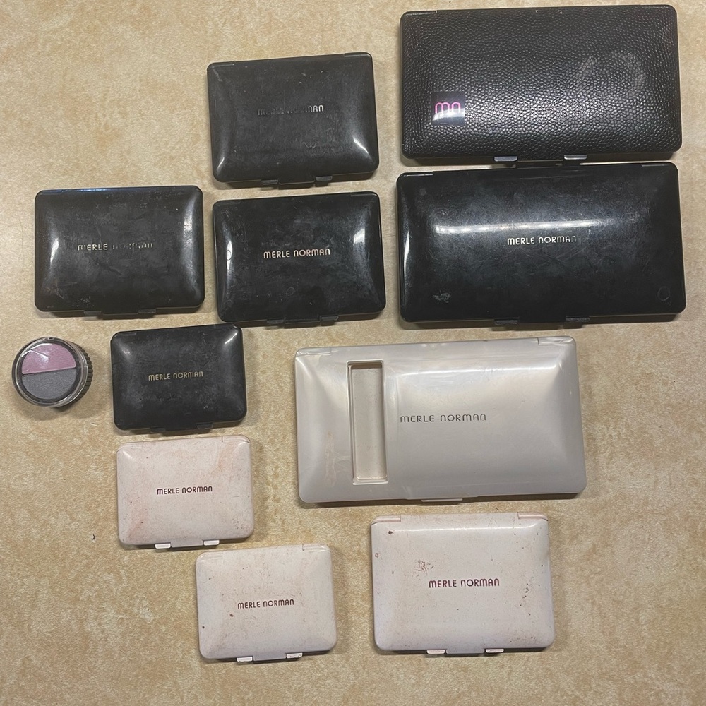 Merle Norman Makeup Palettes 10 shadows blushes